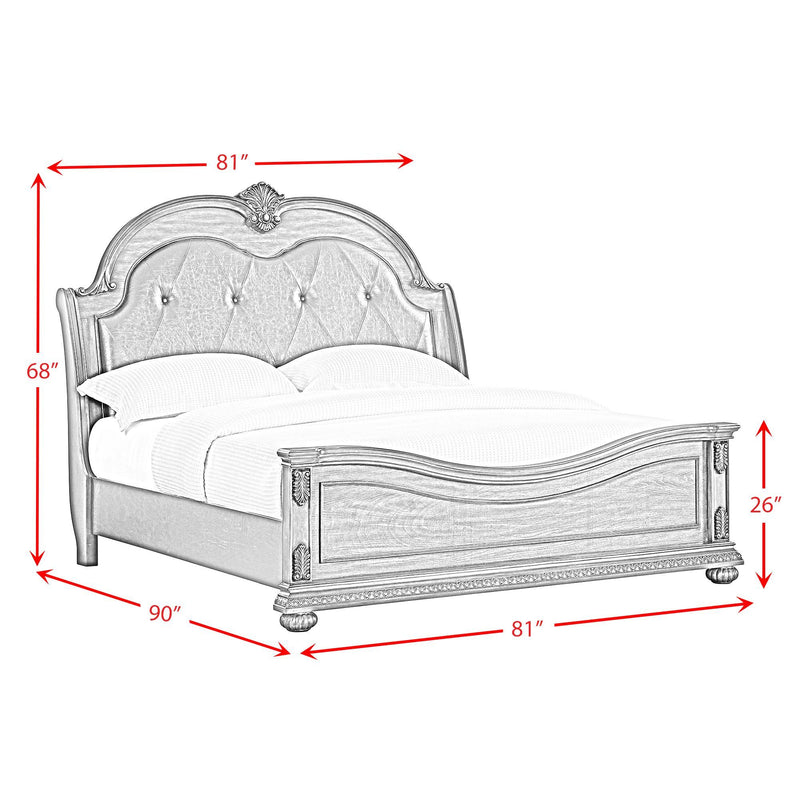 Cadenza - Upholstered Bedroom Set With PU