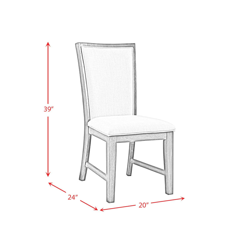 Grady - Dining Slat Back Side Chair (Set of 2) - Black
